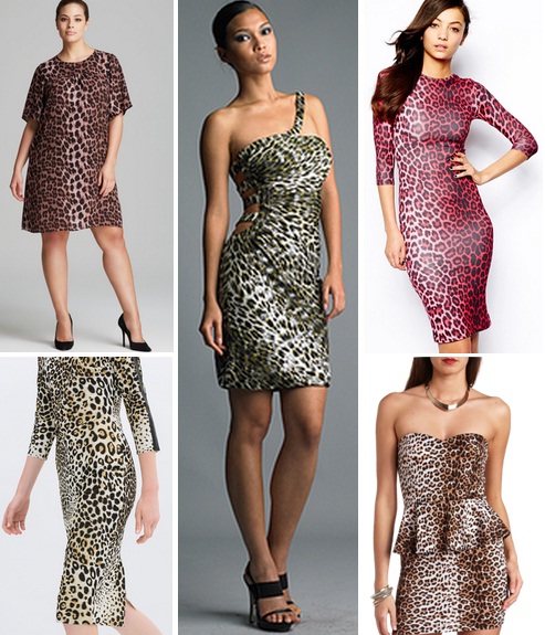 Леопардовое платье: секреты стиля